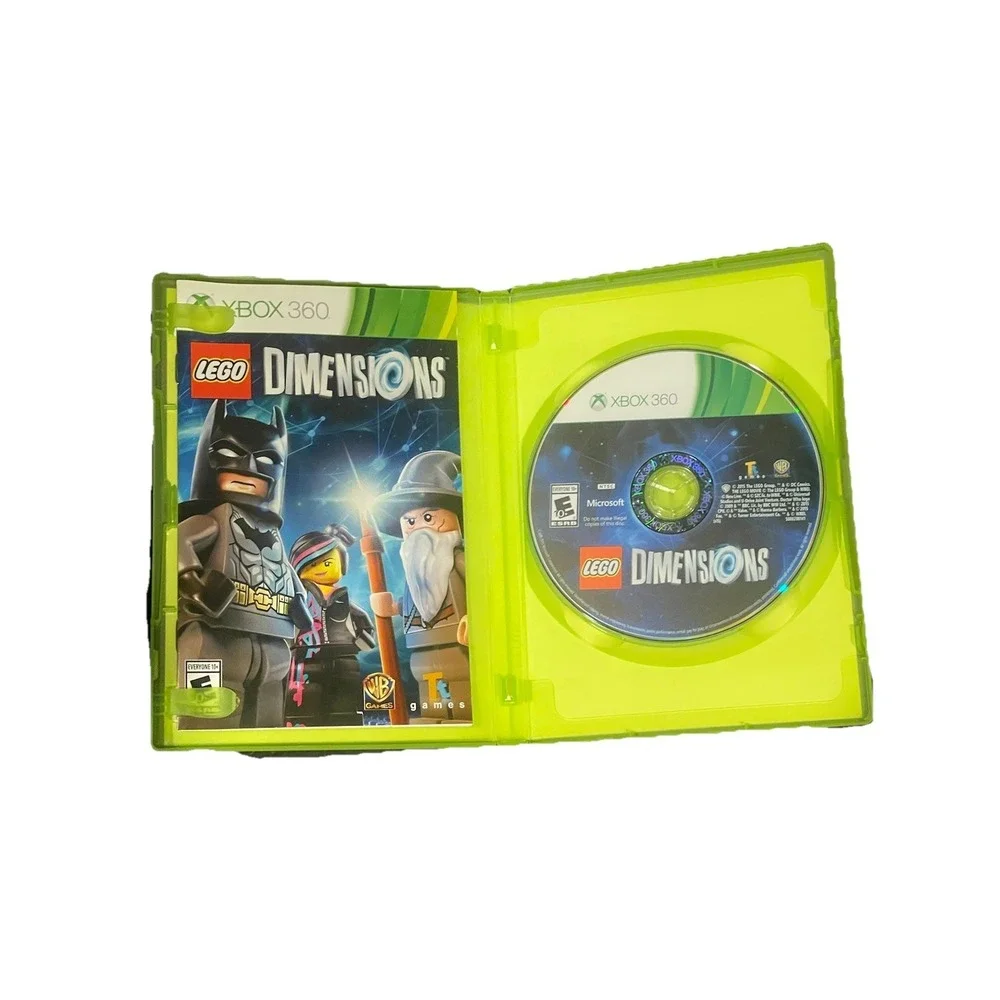 LEGO Dimensions Microsoft Xbox 360 Game, Art Work, & Case